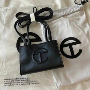 👜🐏 🆕Telfar Small Size Shopping Bag-Black🆕 🐪👜